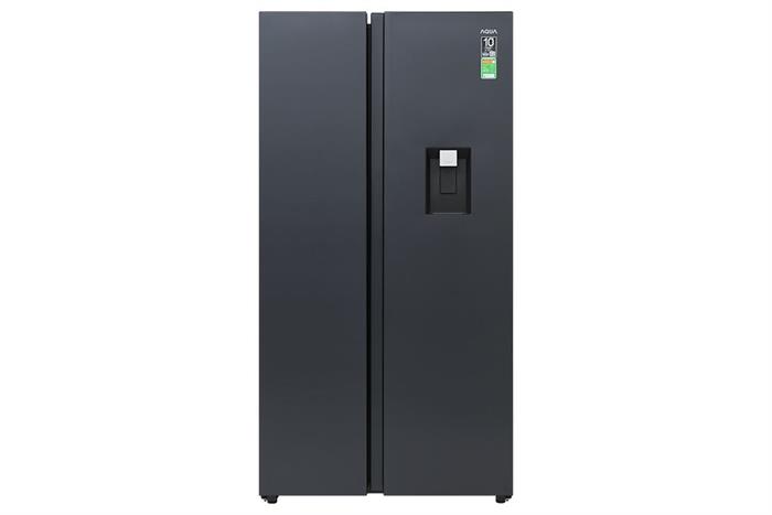 Tủ lạnh Aqua Inverter 569 lít Side By Side AQR-S633XA(SL)