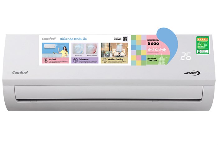 Máy Lạnh Comfee Inverter 2 Hp CFS-18VAFF-V