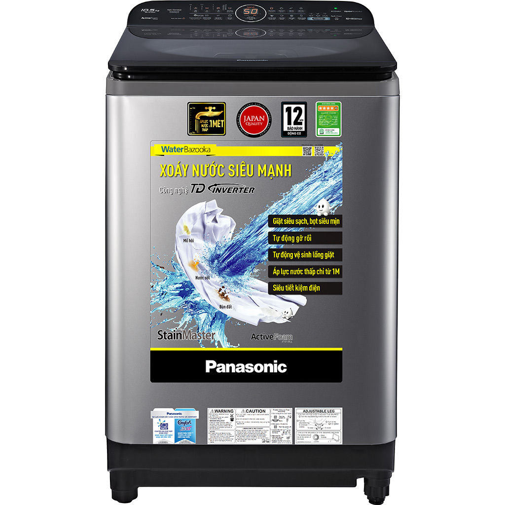Máy giặt Panasonic Inverter 11.5 Kg NA-FD11AR1GV