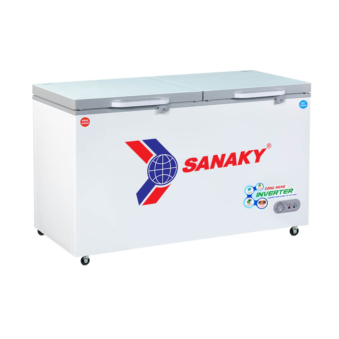 Tủ đông Sanaky Inverter 365 Lít VH-5699W4K